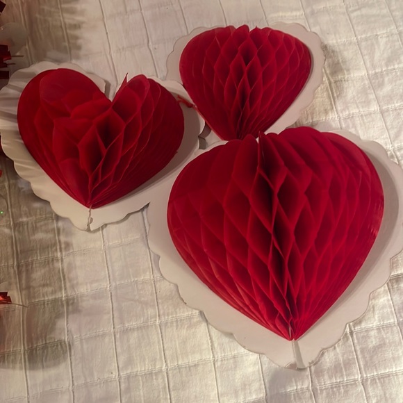 Bundle Valentines Day party decorations cards favor boxes hearts red teachers - Picture 4 of 11